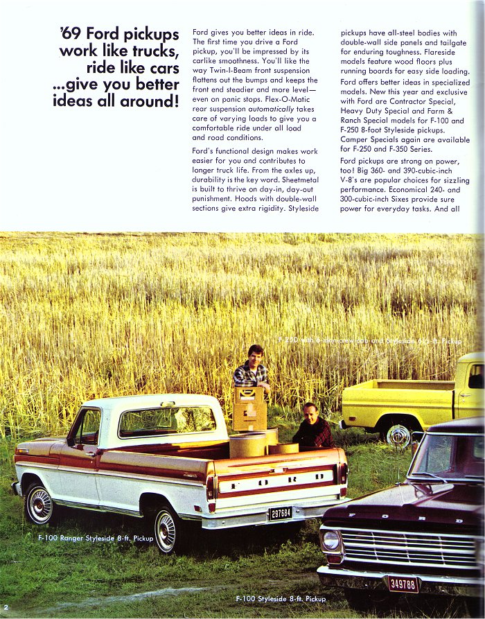 1969 Ford truck brochure #4