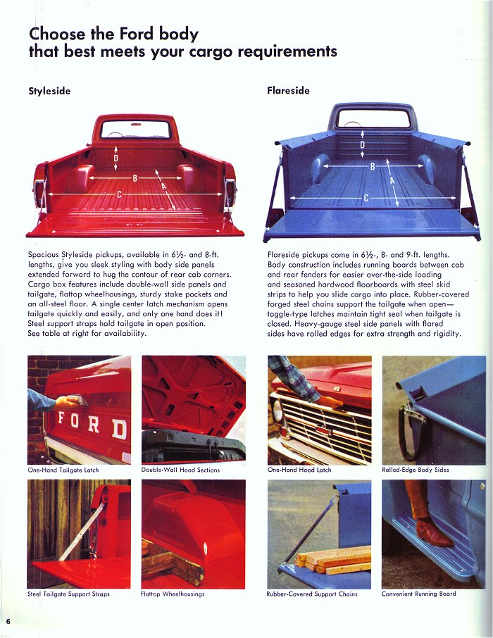 1969 Ford truck brochure #10