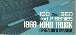 1969 Ford Truck Owners Manual Pg00 Front Cover