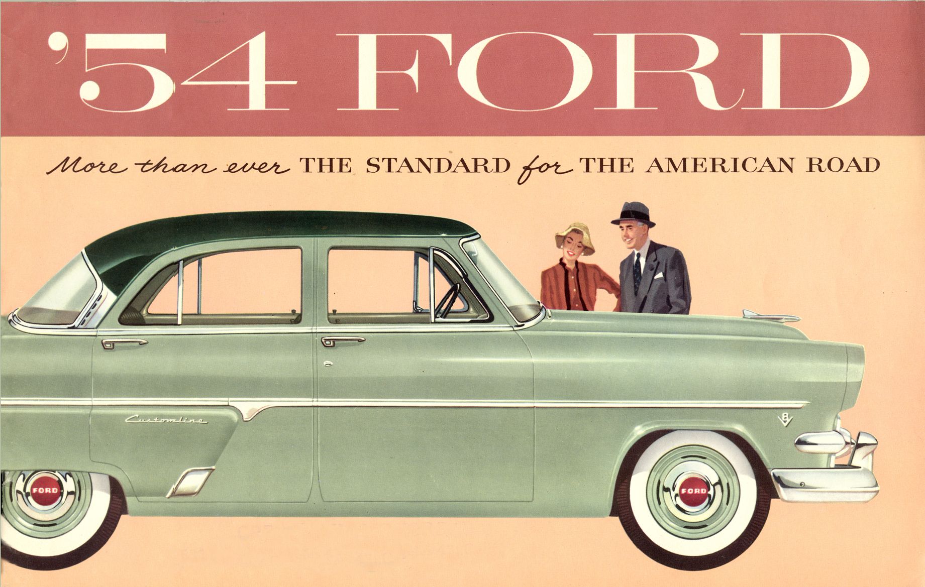 1954 Ford brochure #9