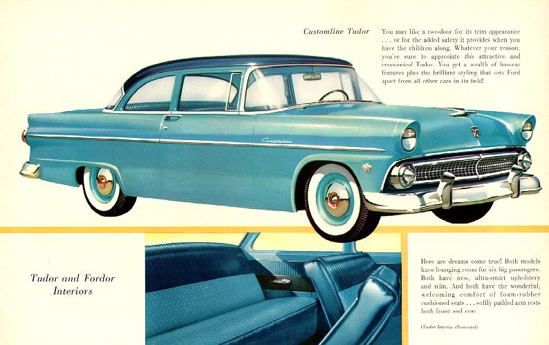 1955 Ford f500 brochure #6