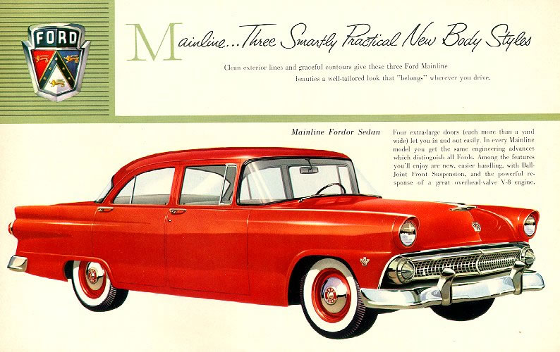 1955 Ford f500 brochure #2