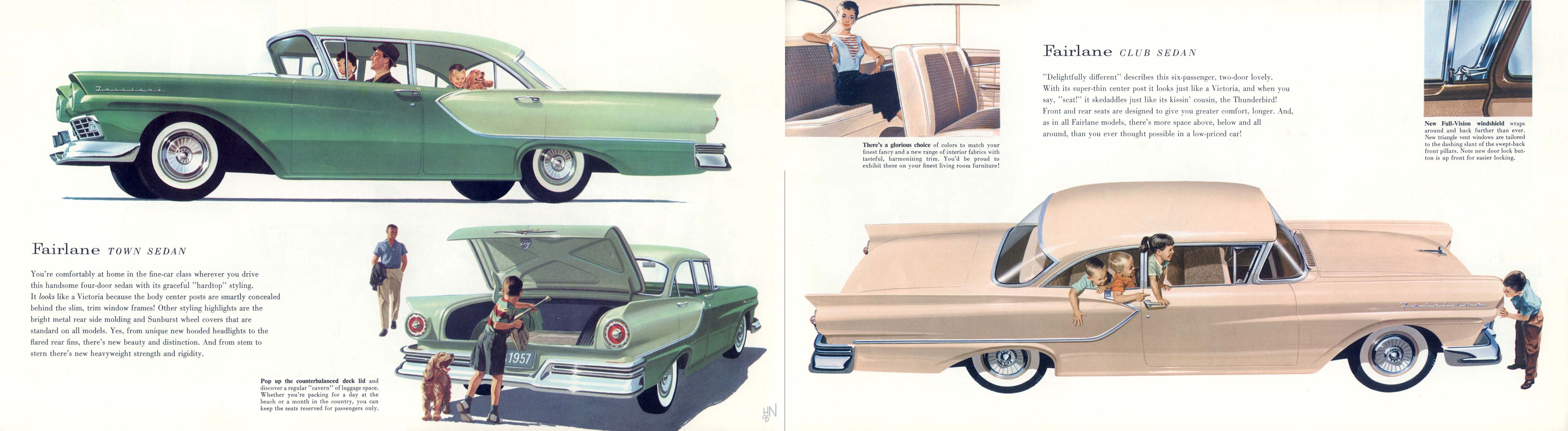 Ford cars brochures