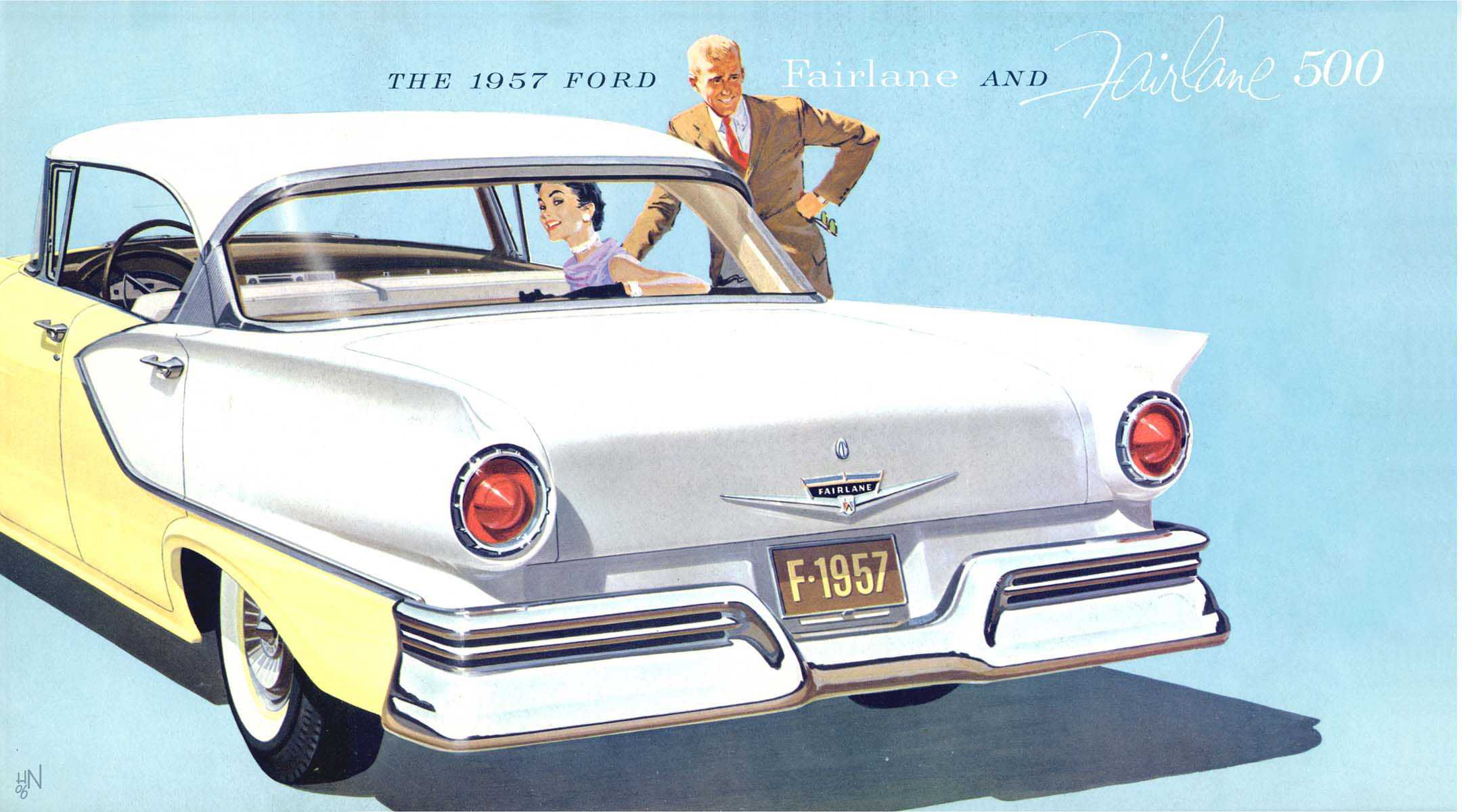 1957 Ford sales brochure #2