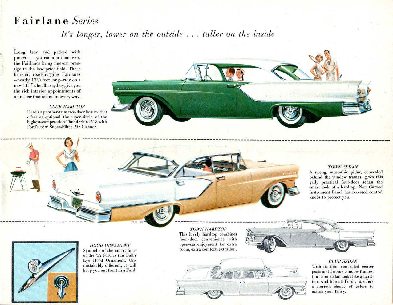 57 Ford brochure