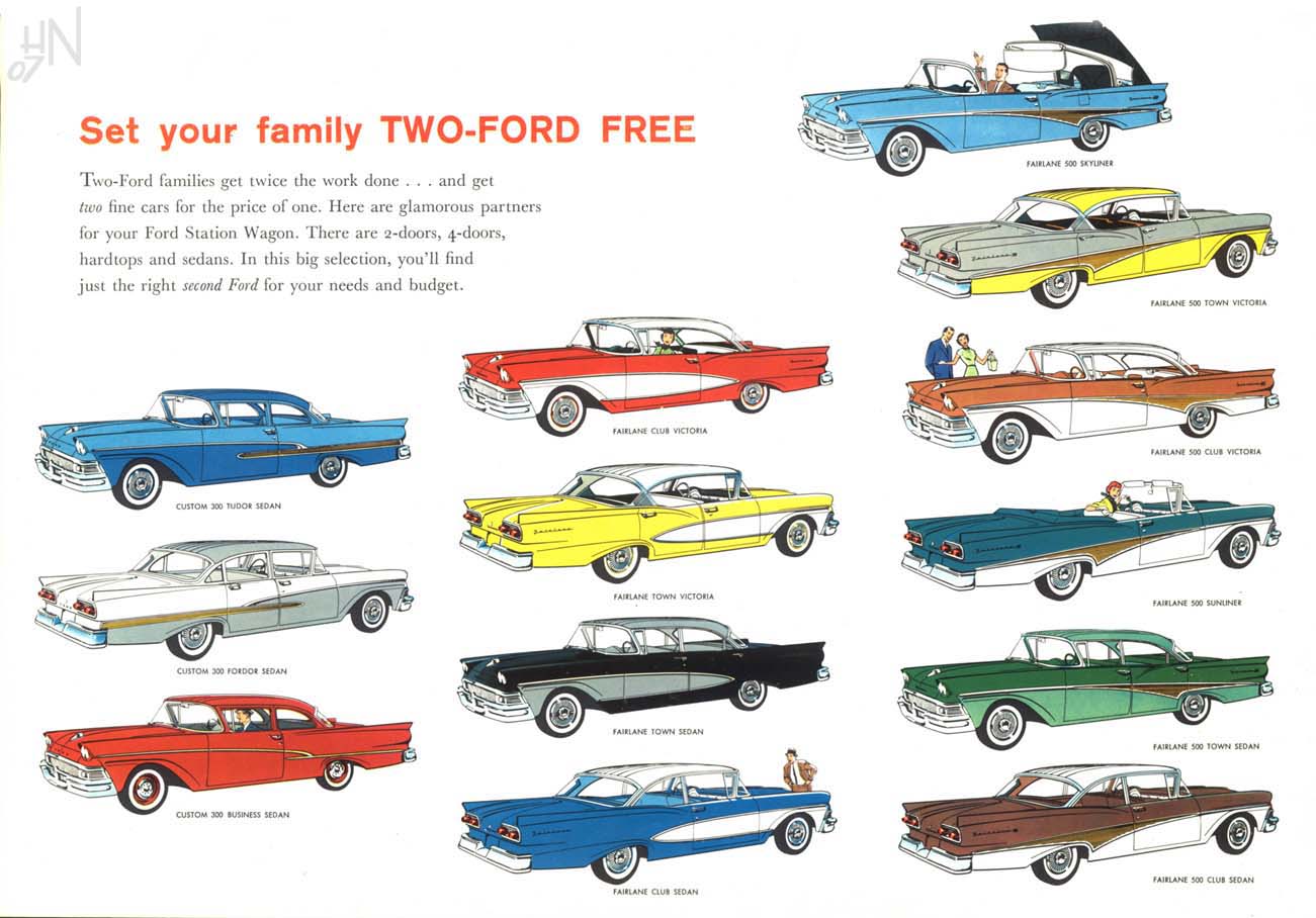 Classic ford brochures #6