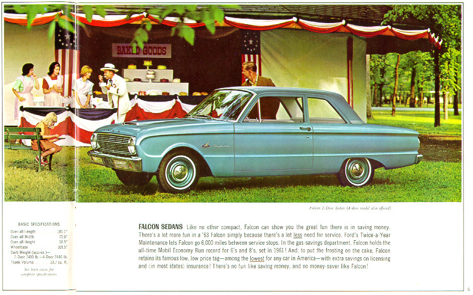 1963 Ford falcon brochure #9