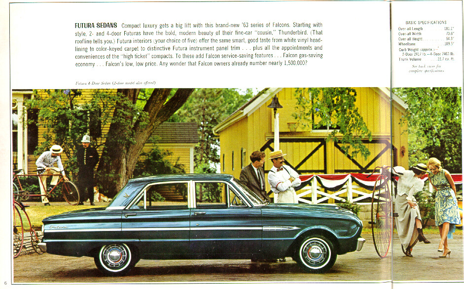 1963 Ford falcon brochure #3