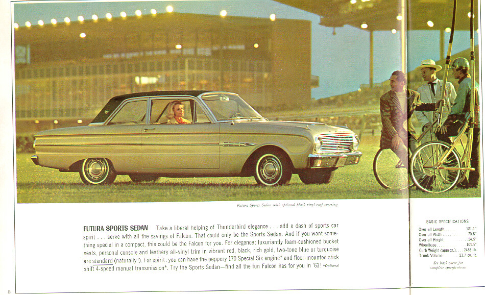 1963 Ford falcon brochure #5