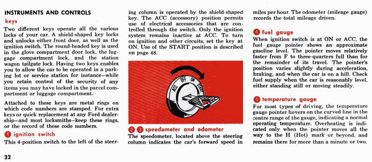Ford fairlane owners manual #5