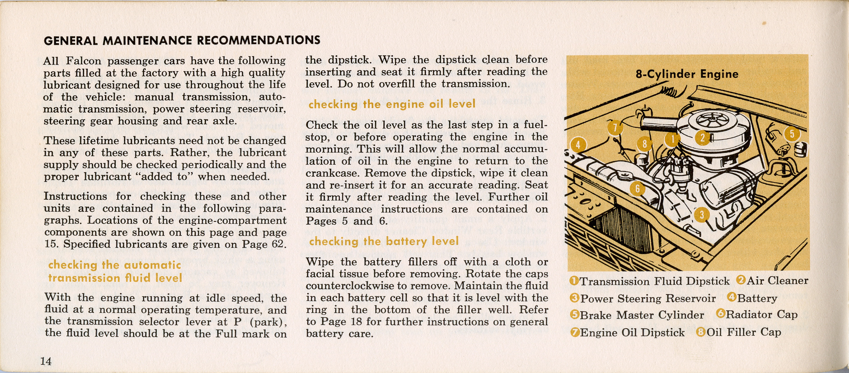1964 Ford falcon owners manual #10