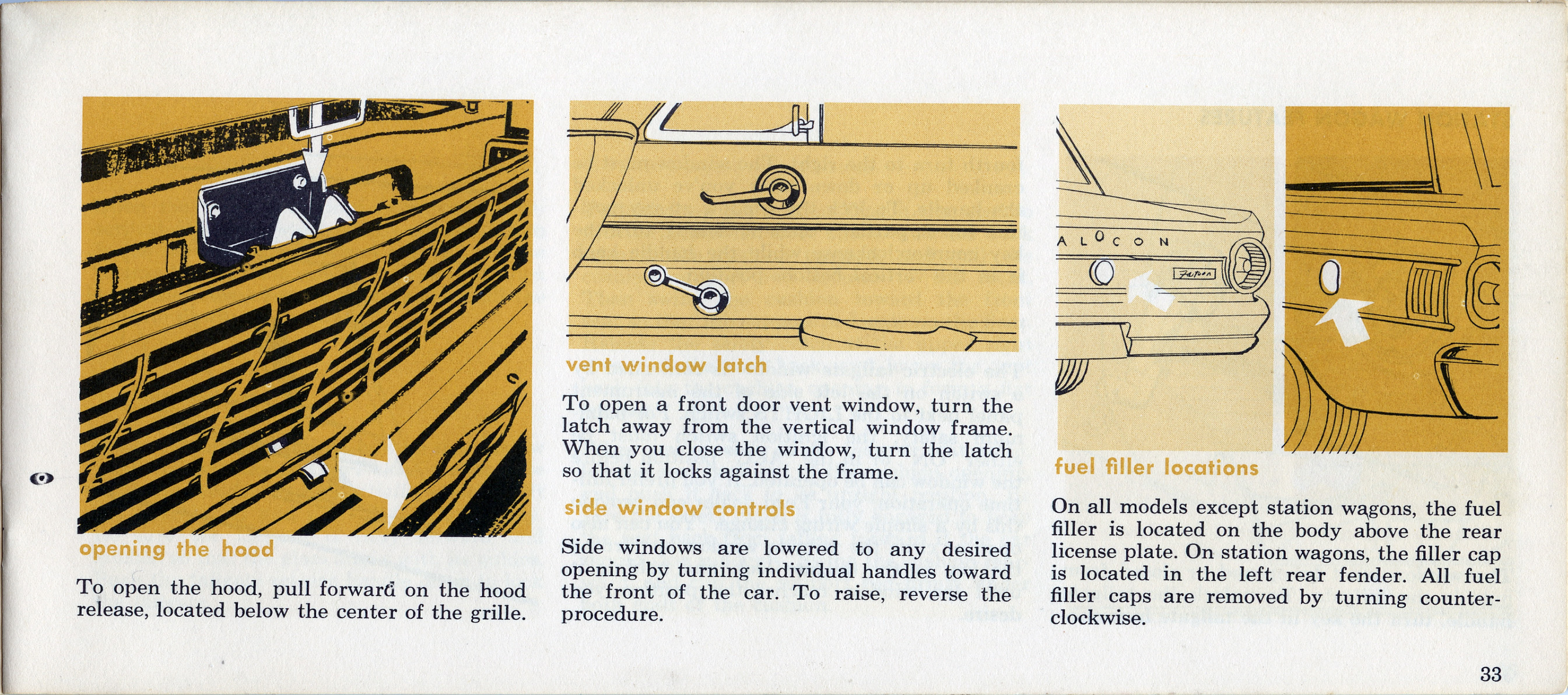 Ford falcon owners manual #8