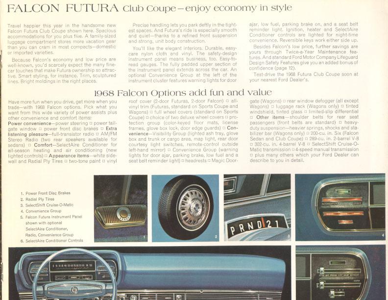 Ford falcon brochures #7