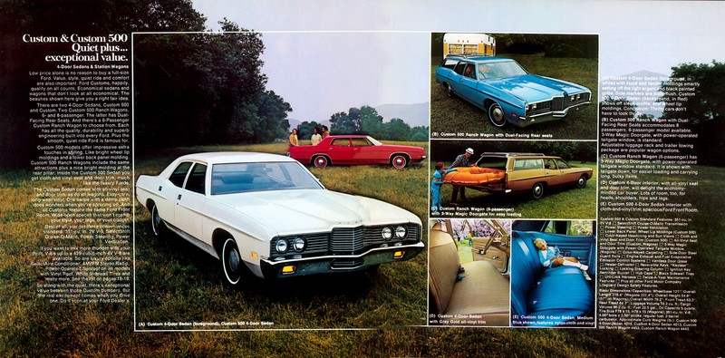 1972 Ford galaxie 500 country sedan #9