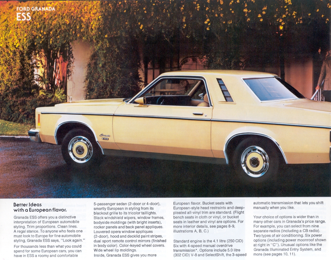 Ford granada brochure 1979 #4