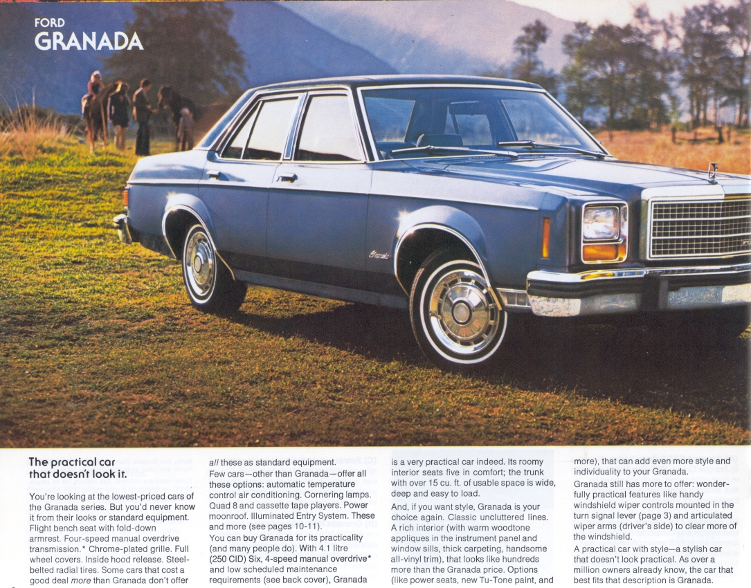 Ford granada brochure 1979 #3