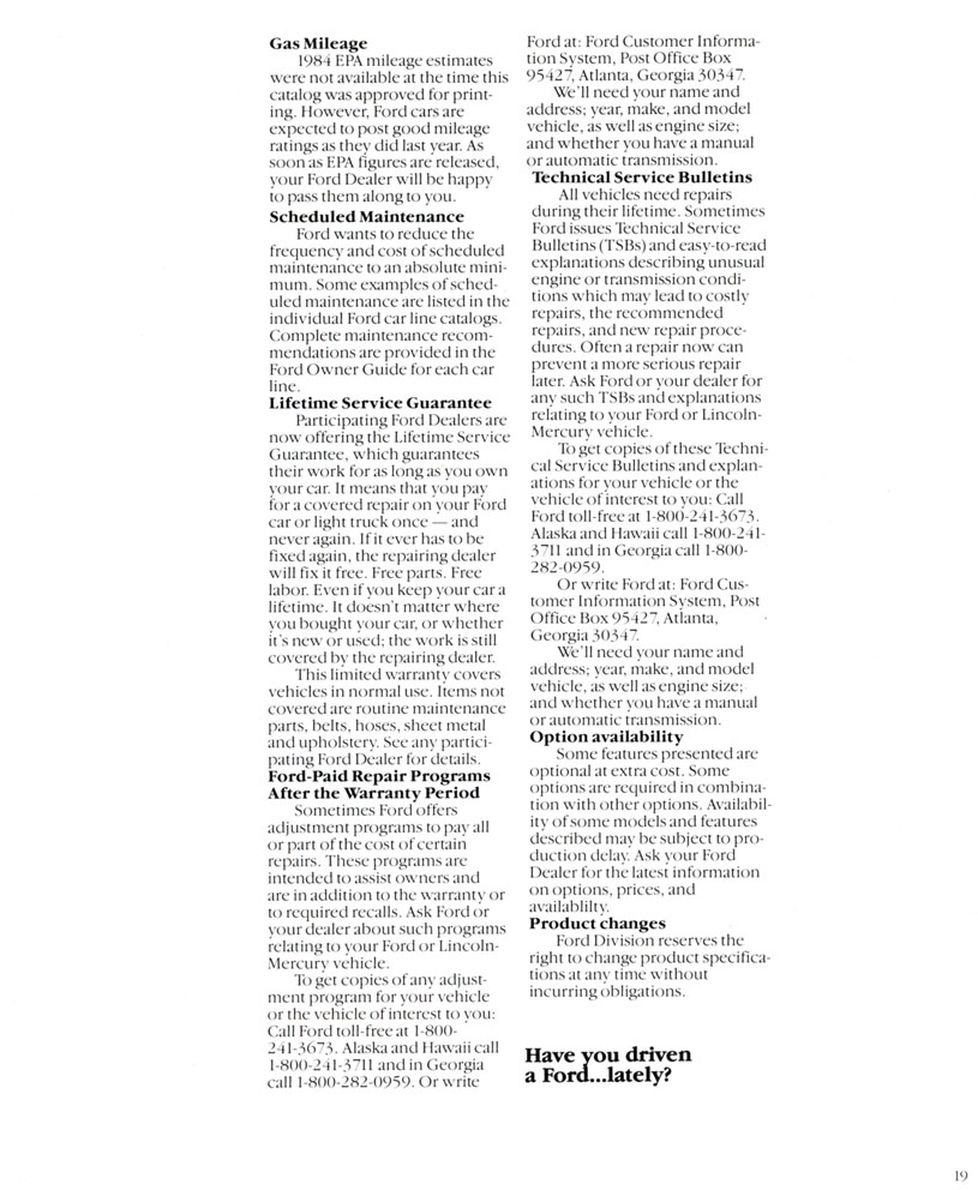 1984 Ford Cars-19