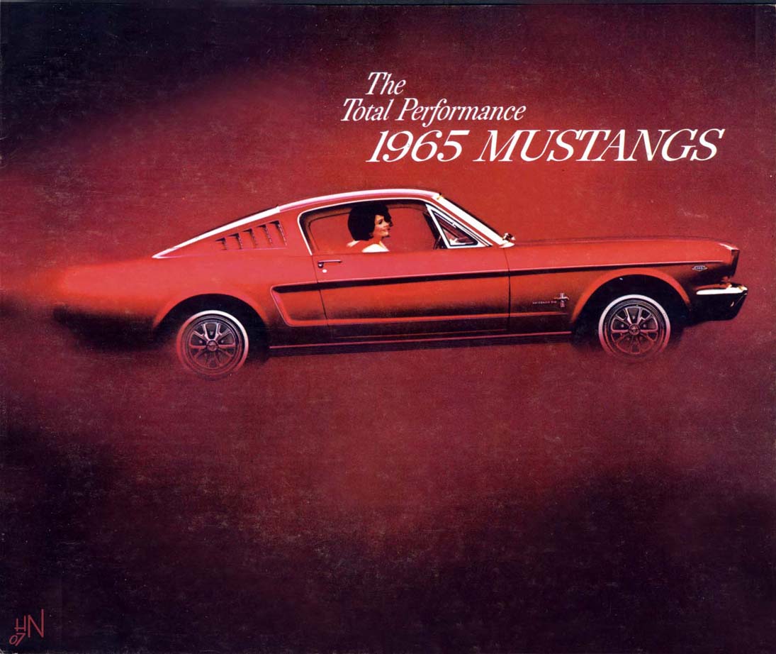 Ford mustang brochure