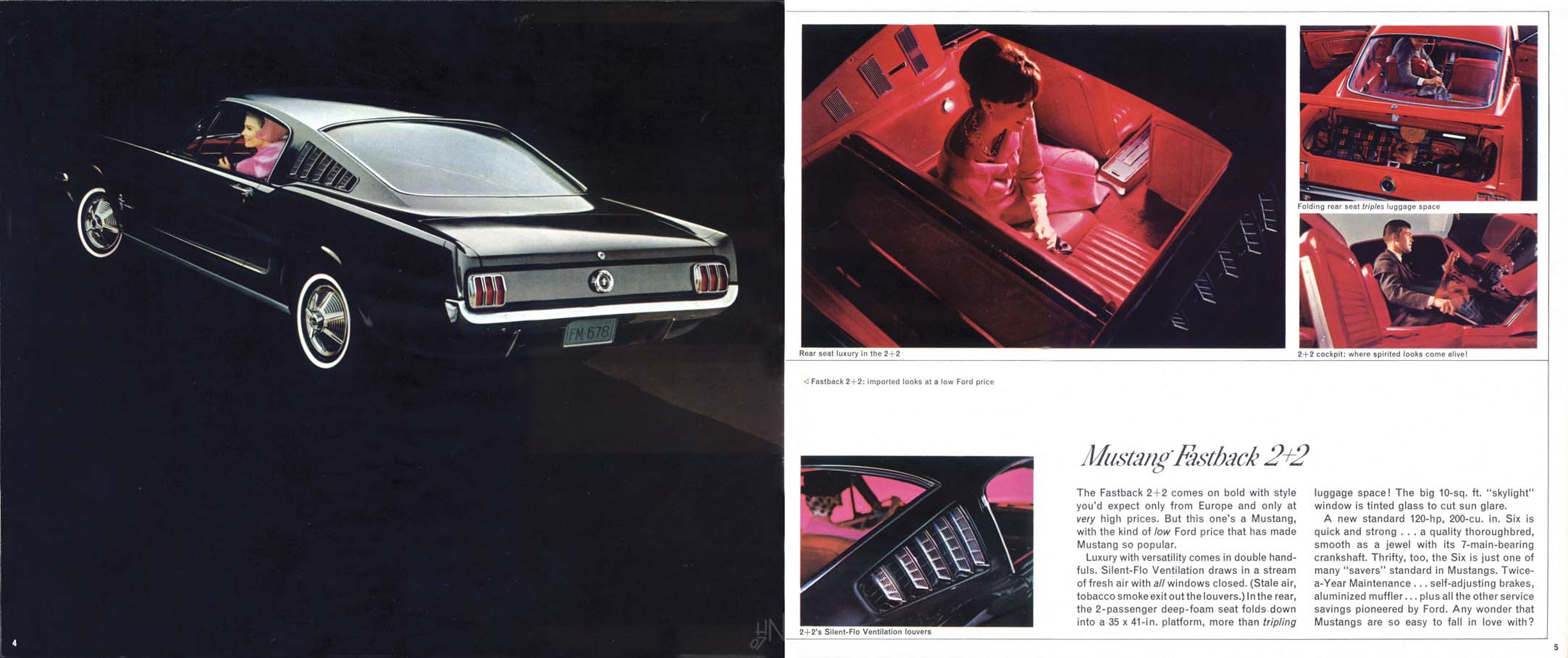 Ford mustang brochure #2