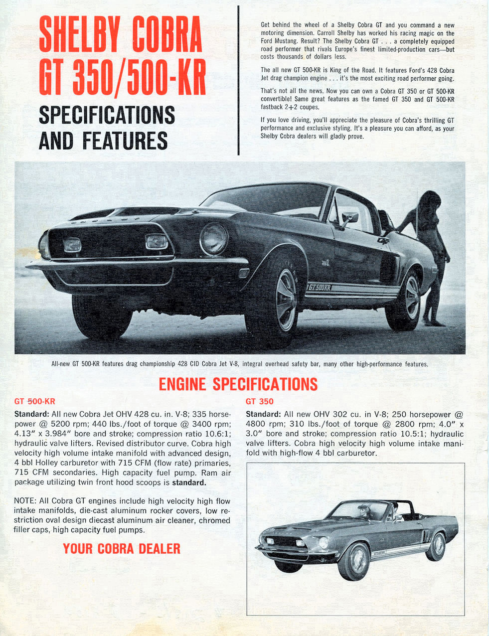 1968 Ford Shelby Cobra GT Folder