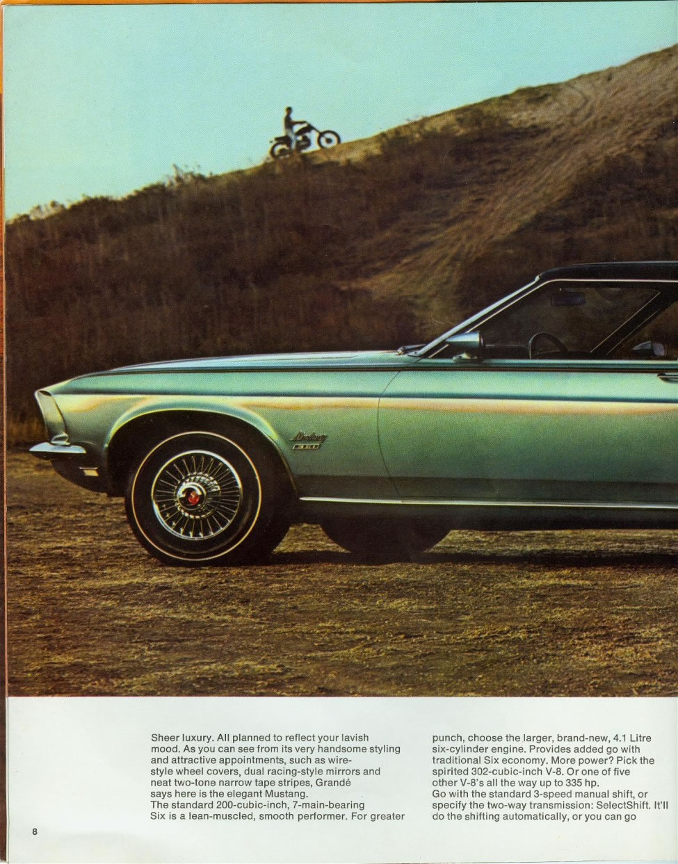 1969 Ford mustang brochure #2