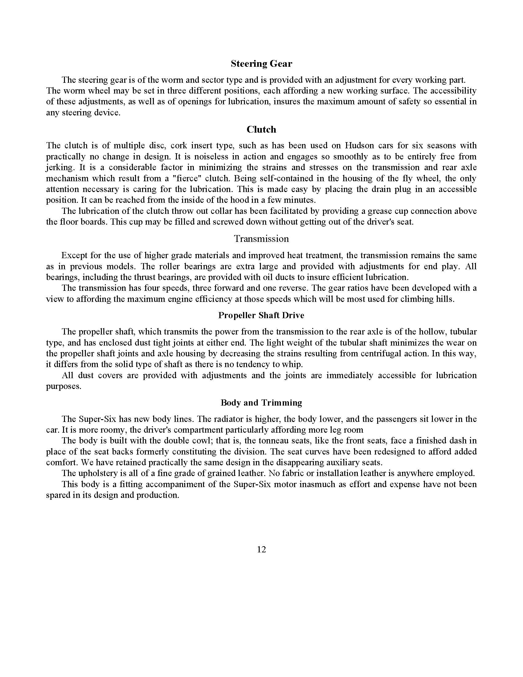 1916 Hudson Super-Six Reference Book-14