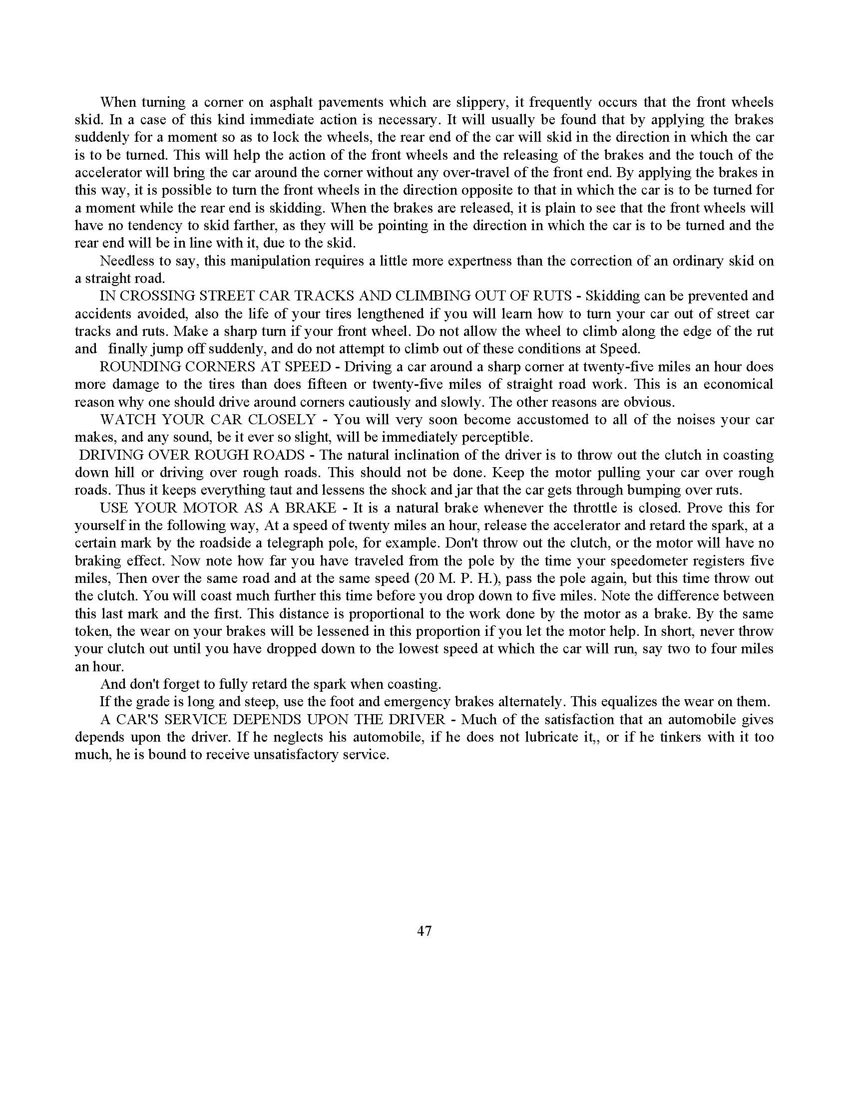 1916 Hudson Super-Six Reference Book-48