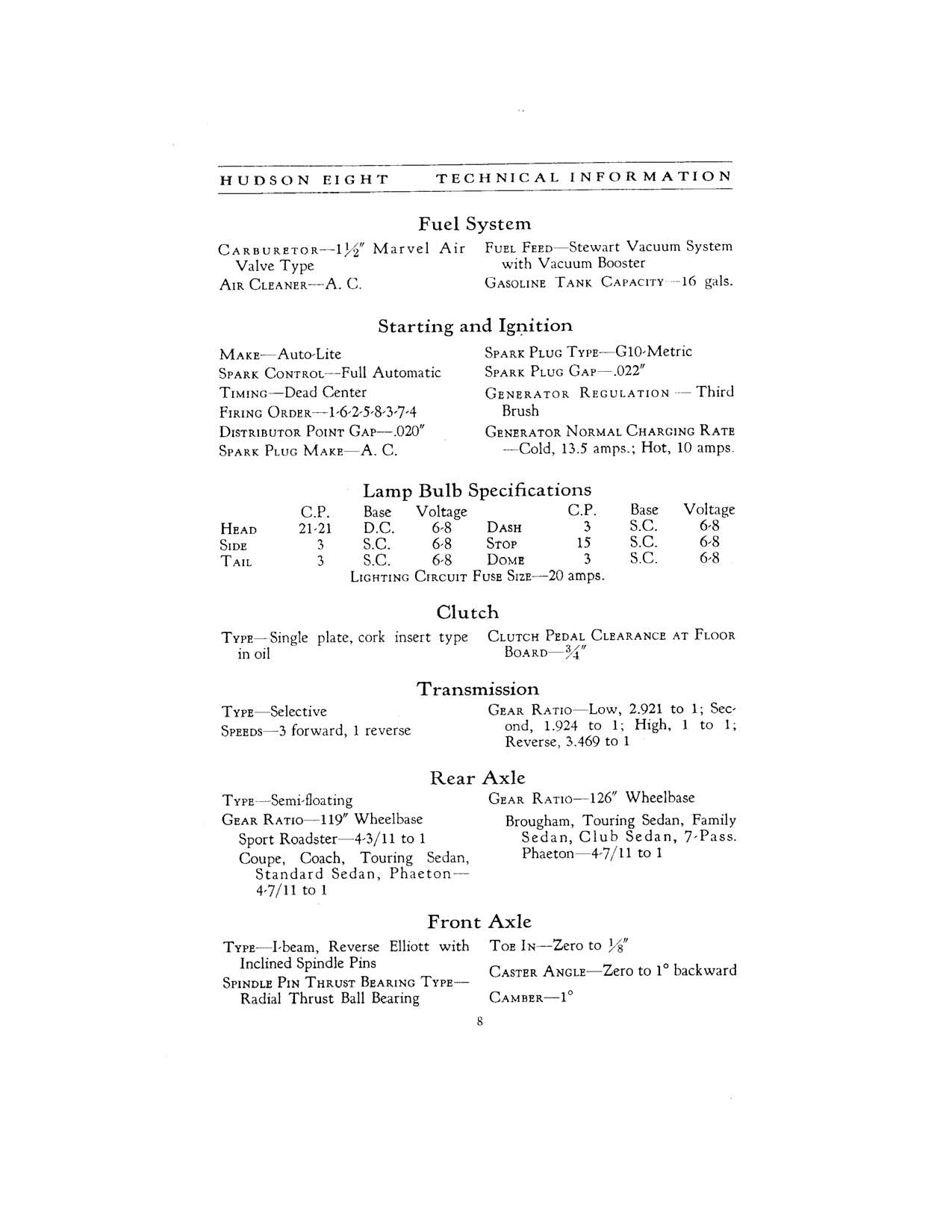 1931 Hudson 8 Instruction Book-06