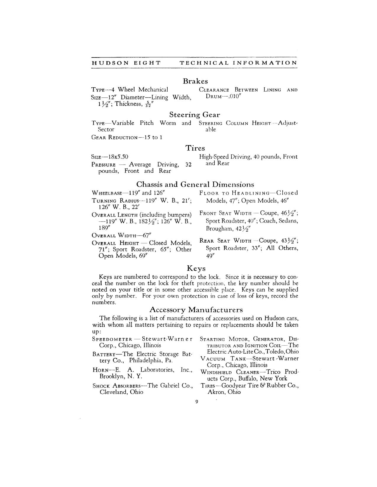 1931 Hudson 8 Instruction Book-07