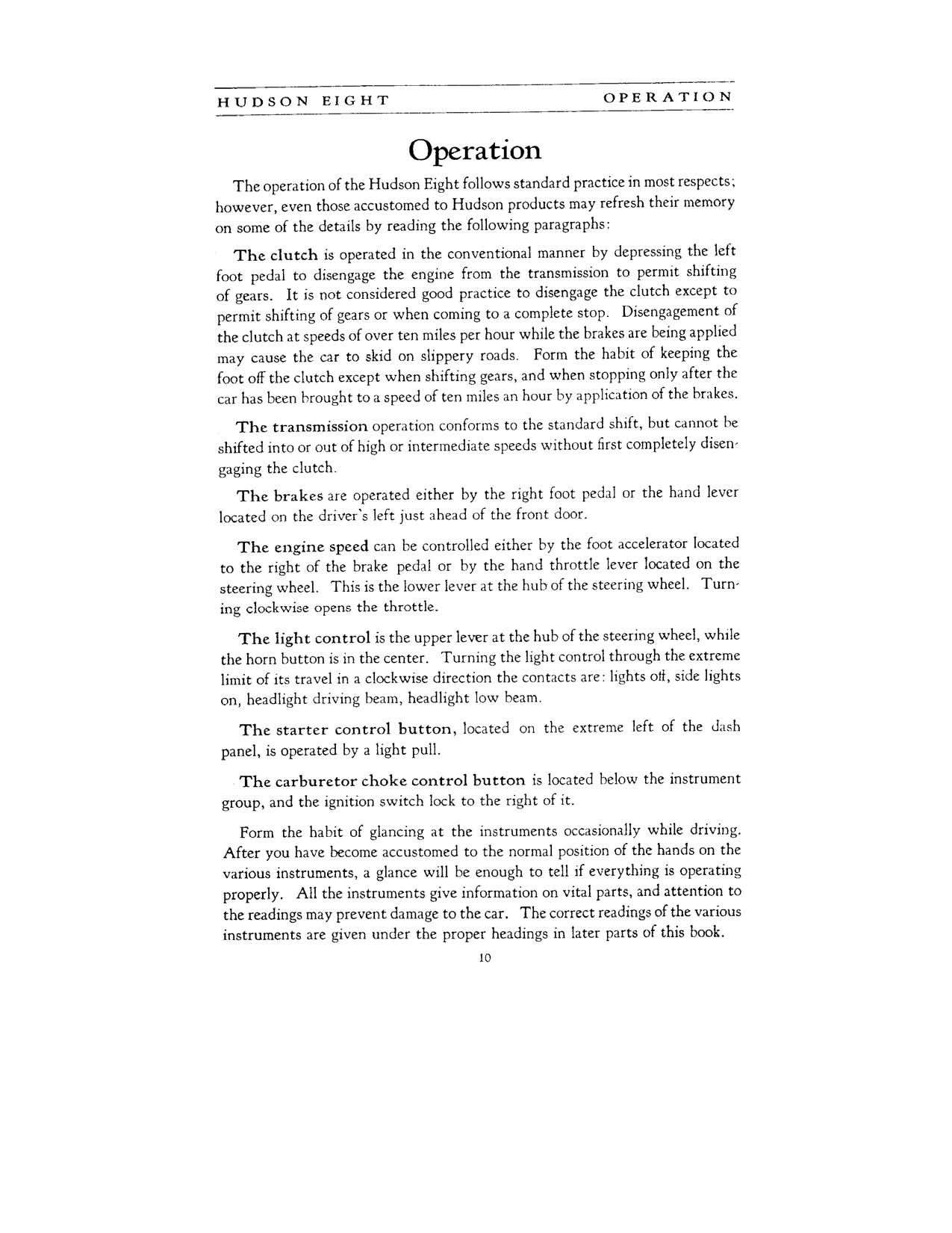 1931 Hudson 8 Instruction Book-08