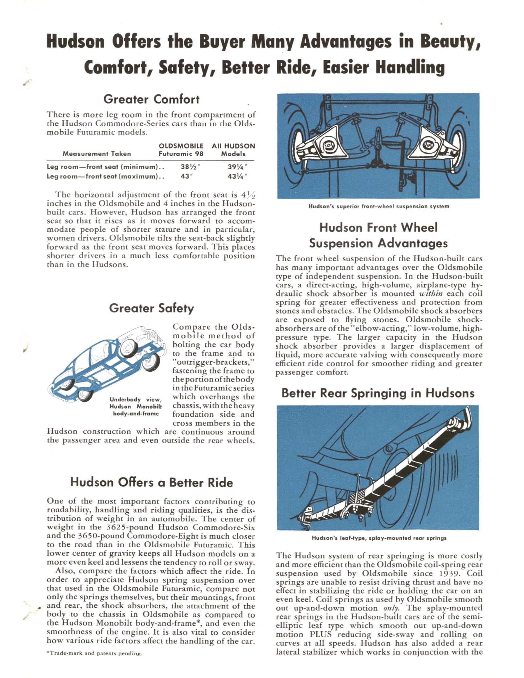 1949 Hudson vs Oldsmobile 98-03