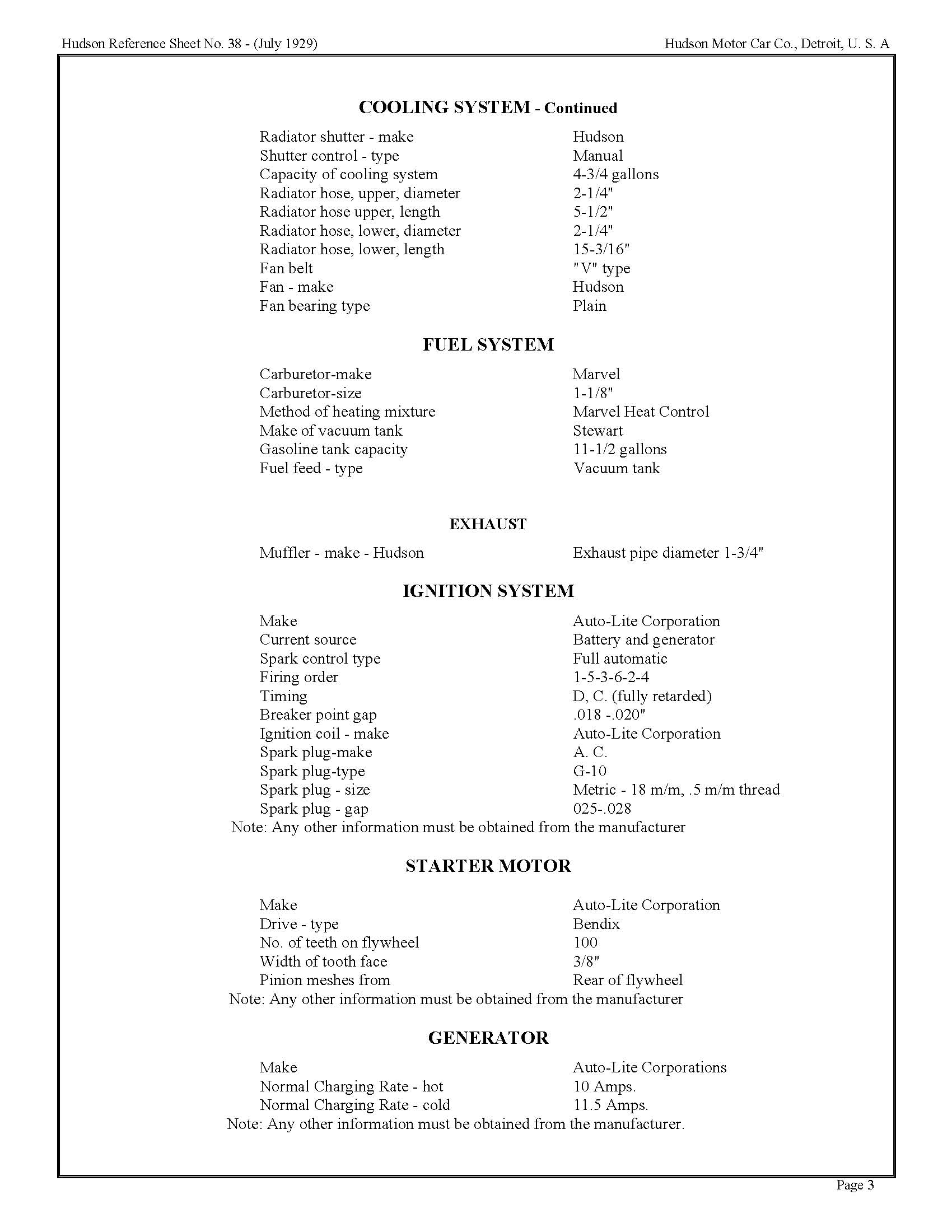 1929 Dover Mechanical Specs-03