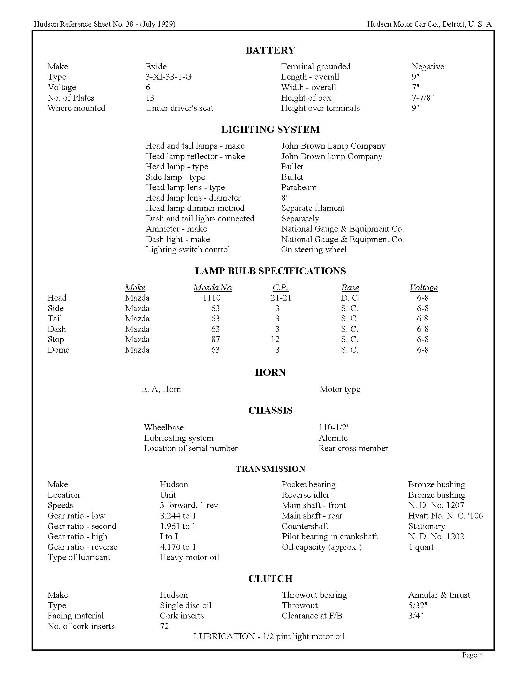 1929 Dover Mechanical Specs-04
