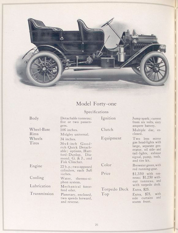 1909 Rambler Model 40-08