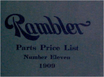 1909 Rambler Model 44 Parts List-00