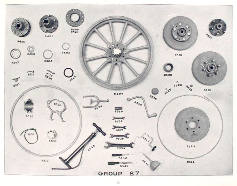 1909 Rambler Model 44 Parts List-14