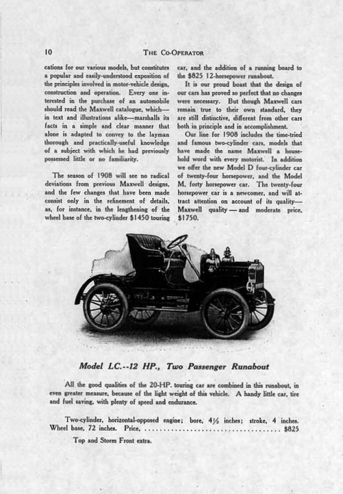 Maxwell Co-operator 01-01-10