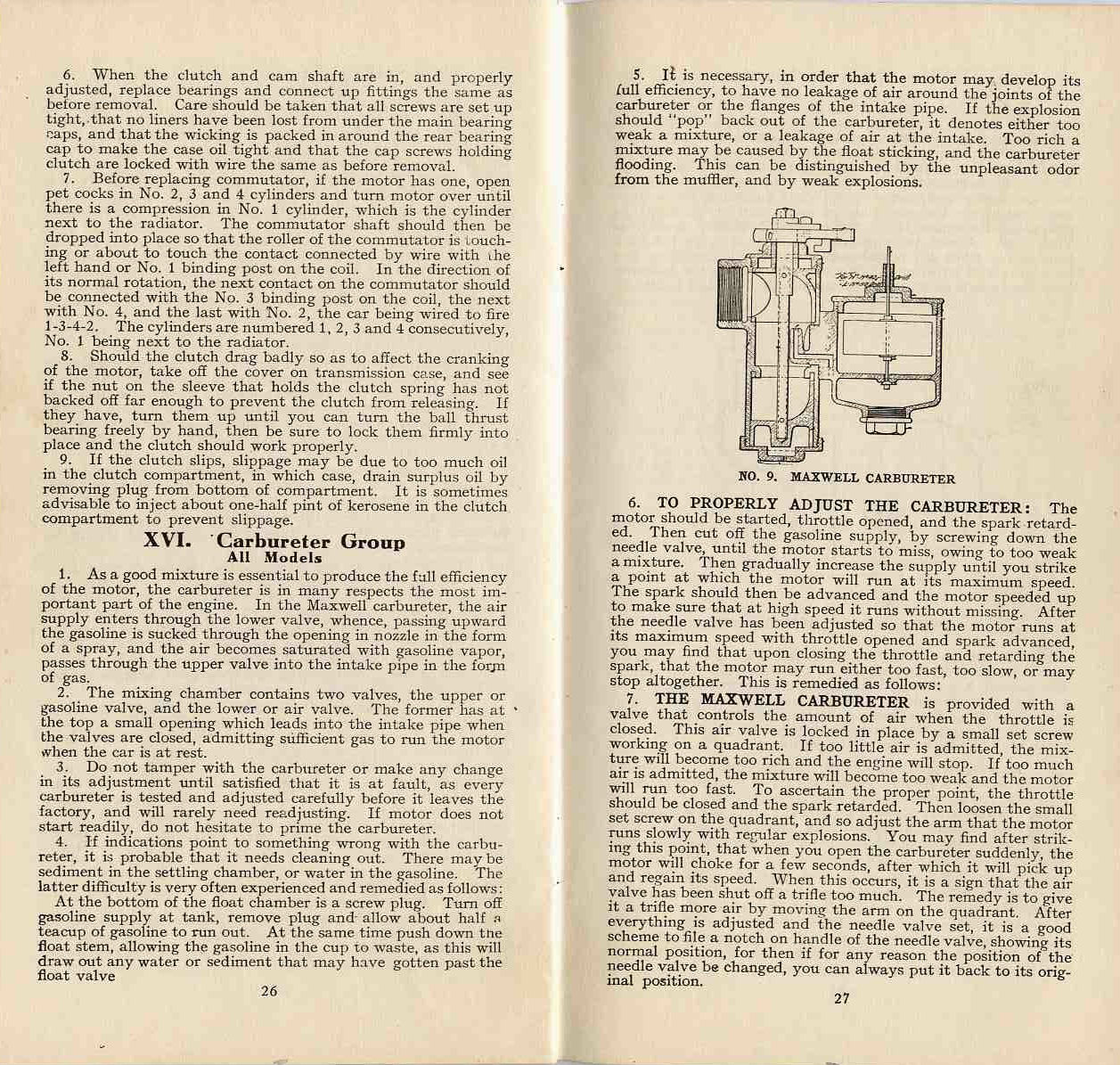 1909 Maxwell Instructions-26-27
