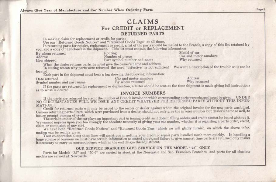 1916 Maxwell Parts Price List-007