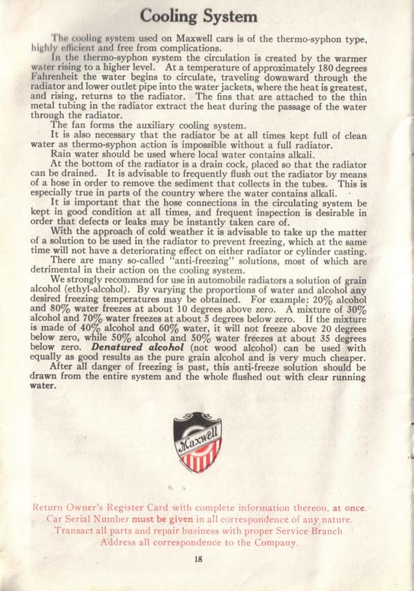 1917 Maxwell Instruction Book-19