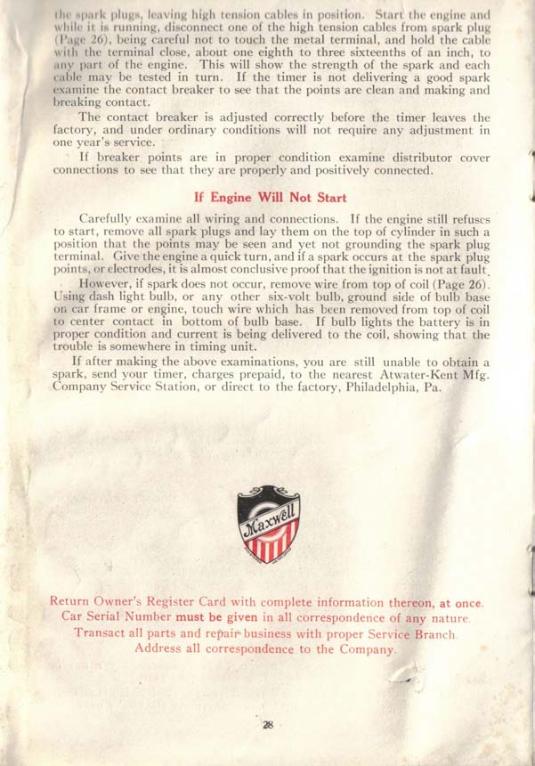 1917 Maxwell Instruction Book-29