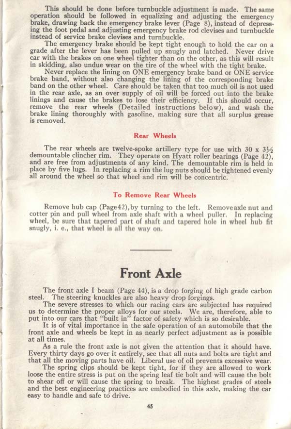 1917 Maxwell Instruction Book-46