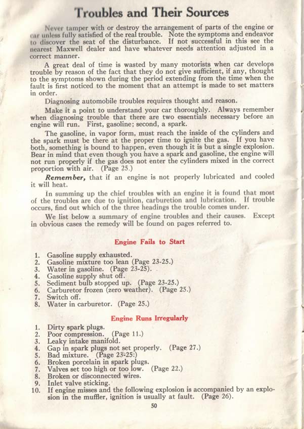 1917 Maxwell Instruction Book-51