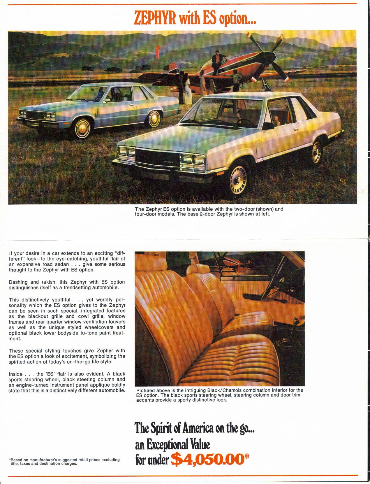 1978 Mercury Zephyr Z-7 and ES Options Pamphlet-04