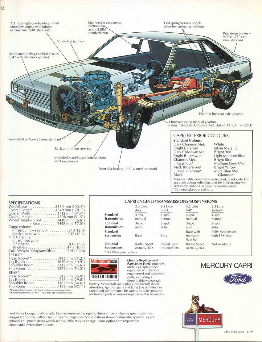 1980 Mercury Capri  Cdn -12