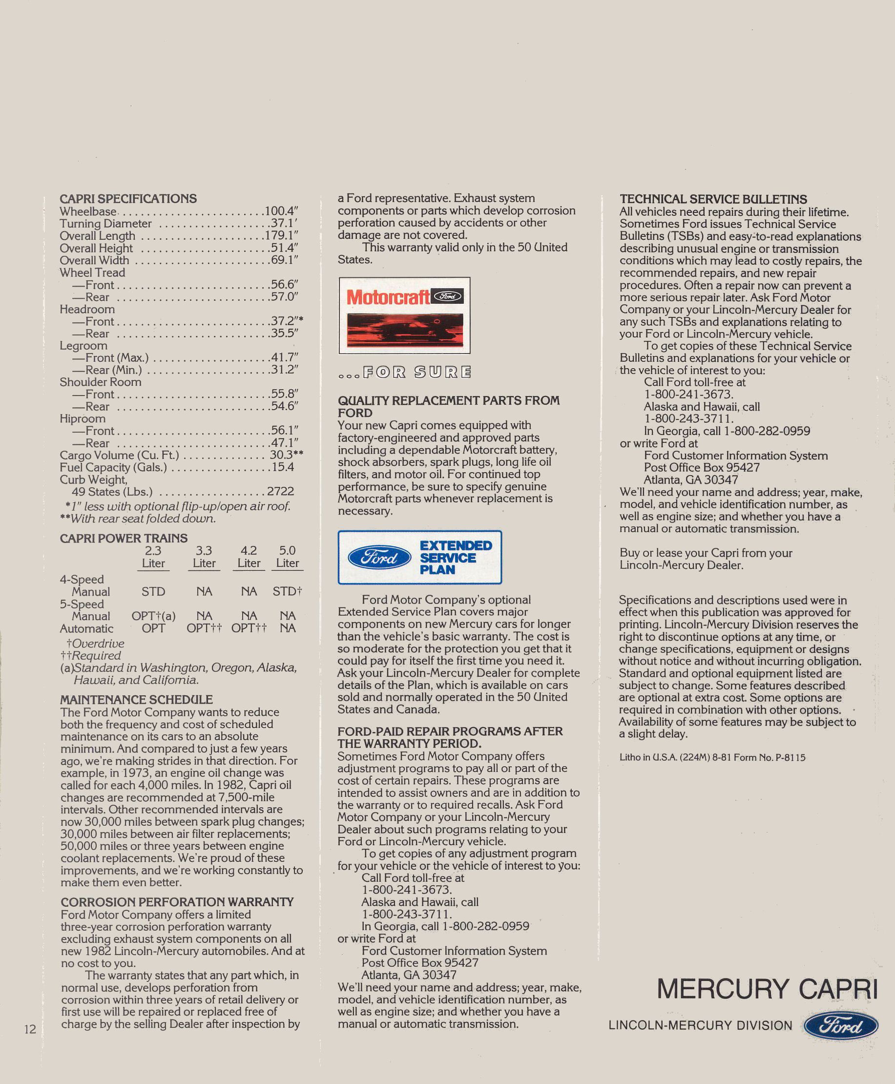 1982 Mercury Capri-12
