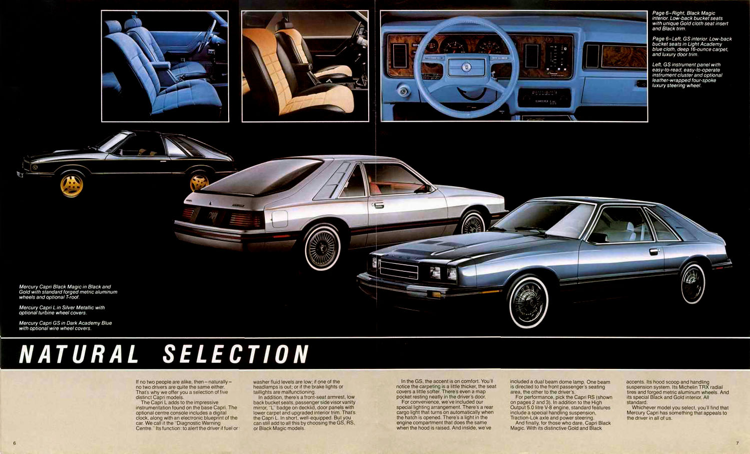 1983 Mercury Capri  Cdn -06-07