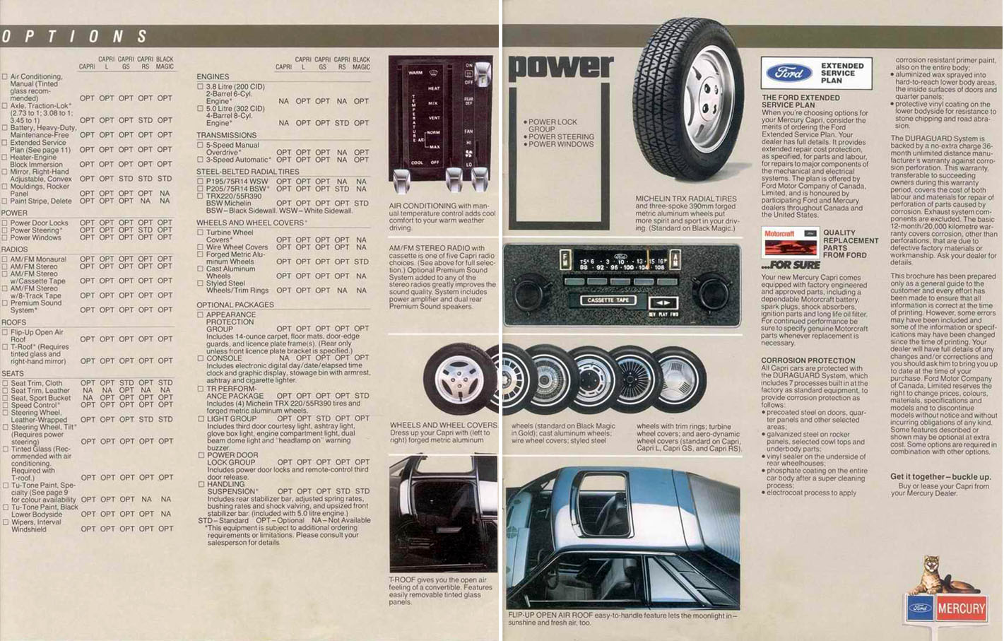 1983 Mercury Capri  Cdn -10-11