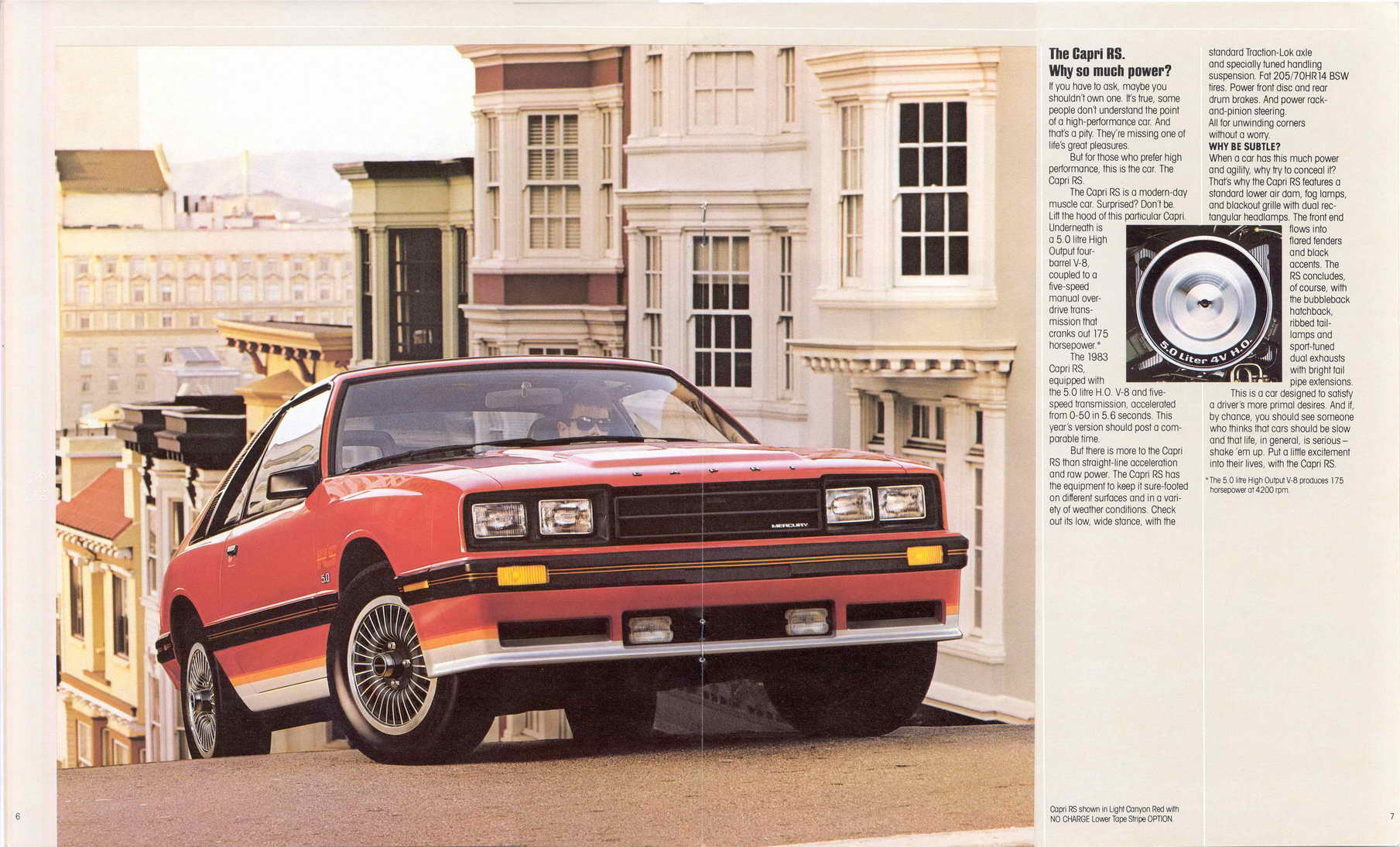 1984 Mercury Capri  Cdn -06-07