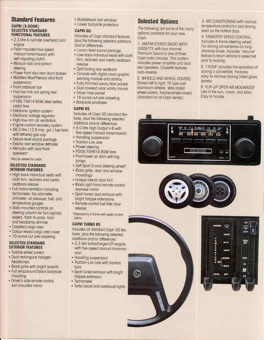 1984 Mercury Capri  Cdn -11